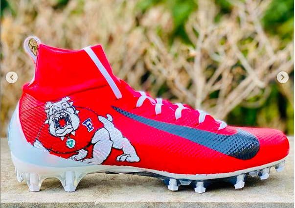 custom football cleats