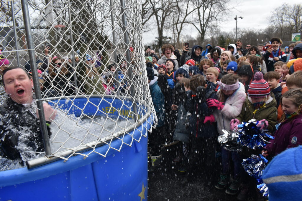 Drenched in Donations: Sears School topples its Polar Plunge fundraising goal